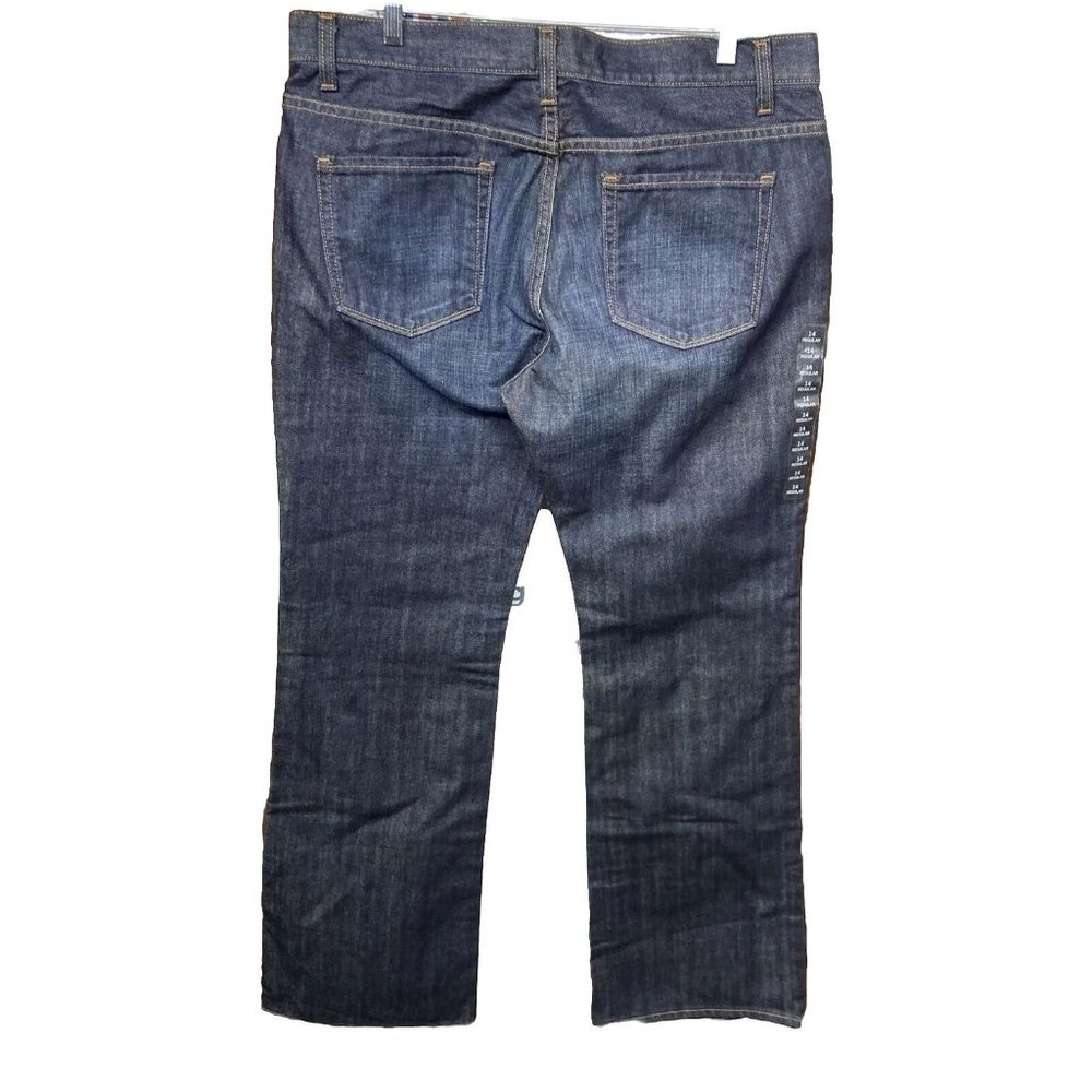 Vintage GAP Low Rise Bootcut Denim Blue Jeans Size 14 Made In USA - Picture 4 of 5